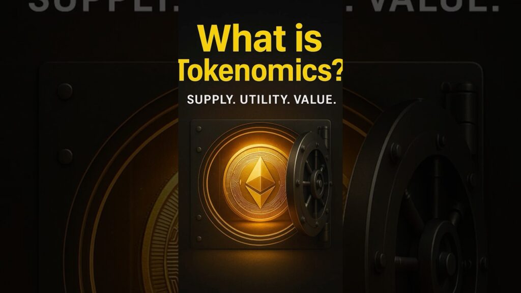 What Is Tokenomics? Simple Crypto Guide #Tokenomics #CryptoEducation #DeFi