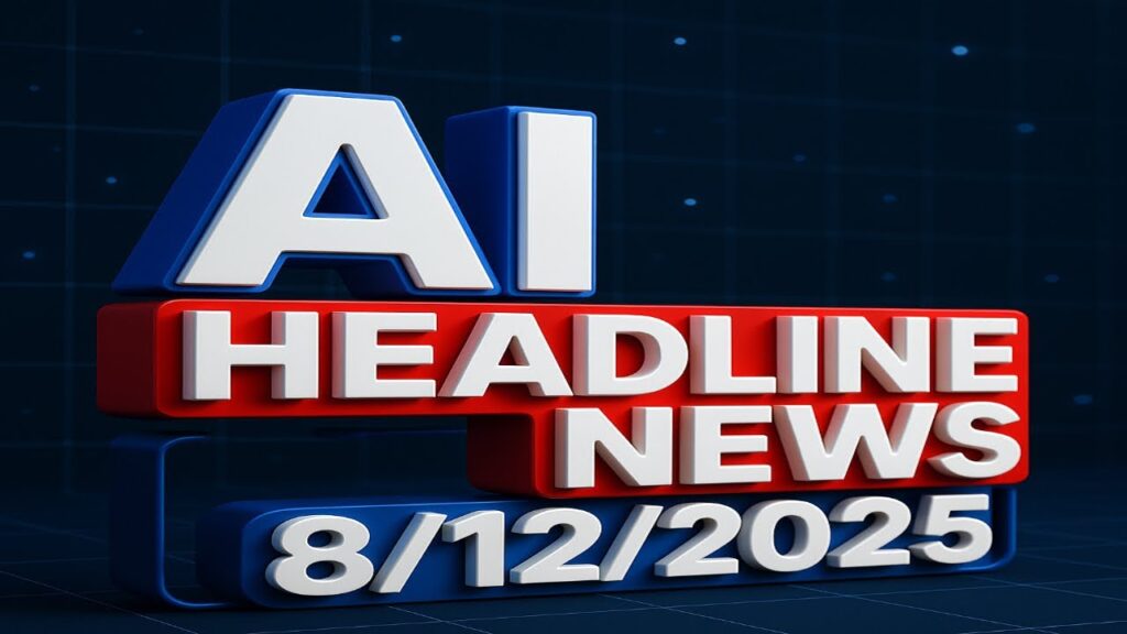 AI HEADLINE NEWS – 8-12-2025