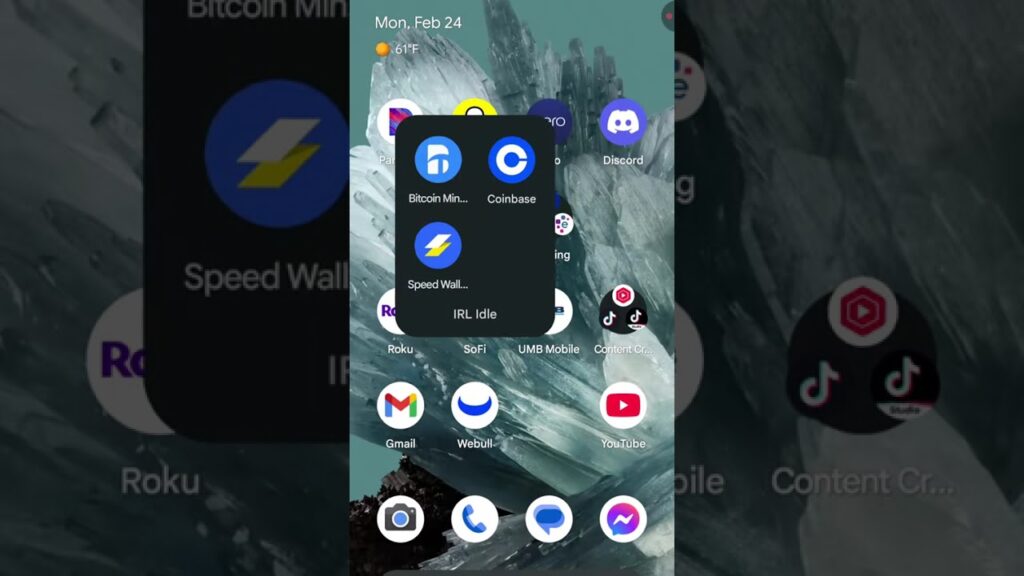 Bitcoin Mining App on my phone made me  doing NOTHING    Link below!! 1080p 27fps VP9 128kbit AAC