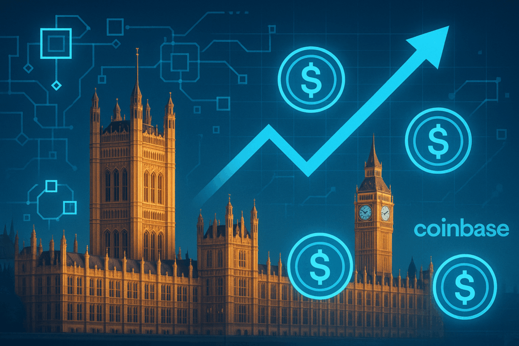 Coinbase-backed petition pushes UK on blockchain and stablecoin policy