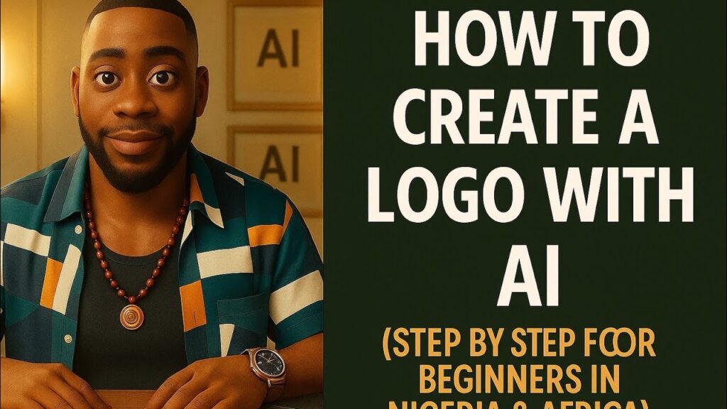 How to Create a Logo with AI (Step by Step for Beginners in Nigeria & Africa)