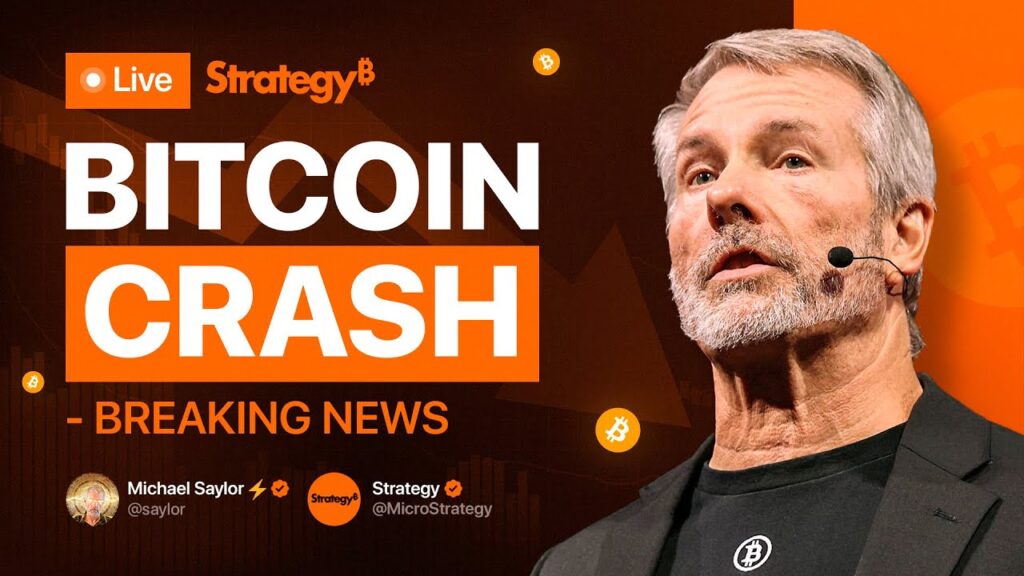 Michael Saylor: BITCOIN CRASH EXPLAINED! MASSIVE BTC DUMP & What’s Next for Crypto?