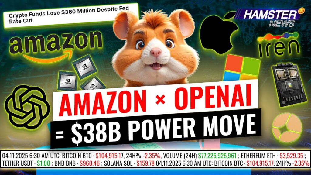 Aster surges after CZ’s .5M reveal, Microsoft enters crypto mining ⚡️ Hamster News