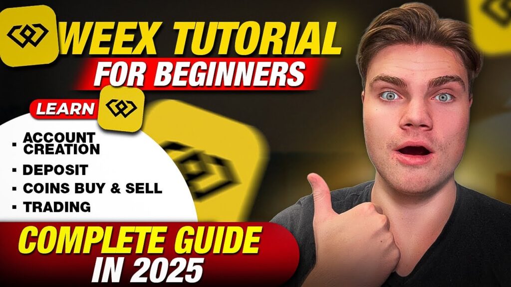 Weex Trading Complete Guide for Beginners in 2025 | How to trade Crypto on Weex