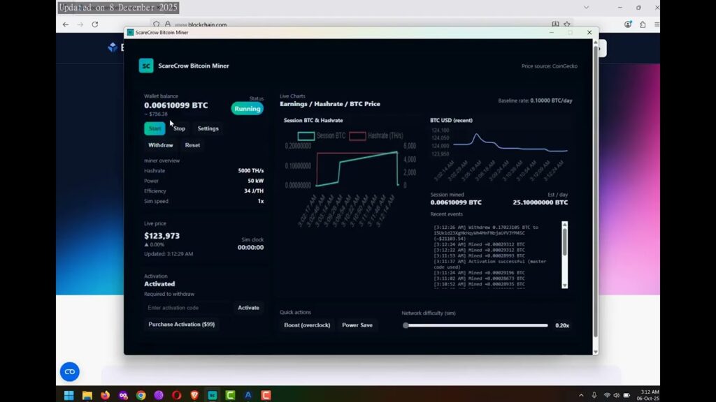 Full Bitcoin Mining Simulator for Windows   Code Along Tutorial
