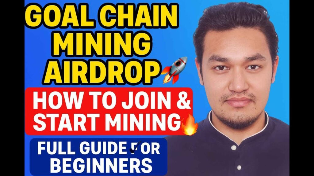 Goal Chain Mining Airdrop | How to Join & Start Mining | Full Guide for Beginners 🚀🔥 EARN  GCM
