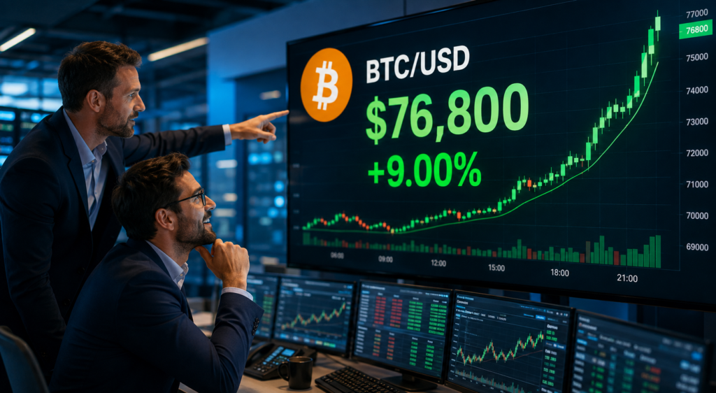Bitcoin eyes k after weekly rally pushes BTC above key moving averages