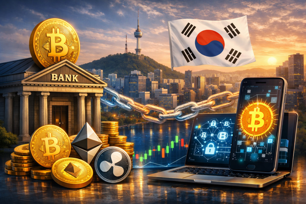 South Korea may target fairer crypto market with banking rule changes: report South Korea may target fairer crypto market with banking rule changes: report