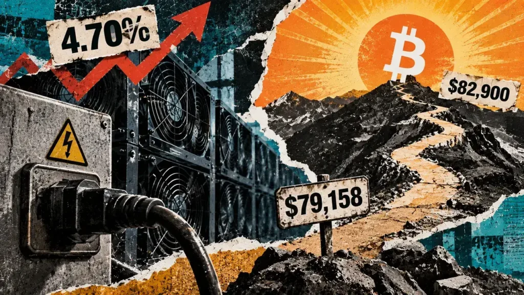 Bitcoin mining faces a squeeze: the ,900 price hurdle