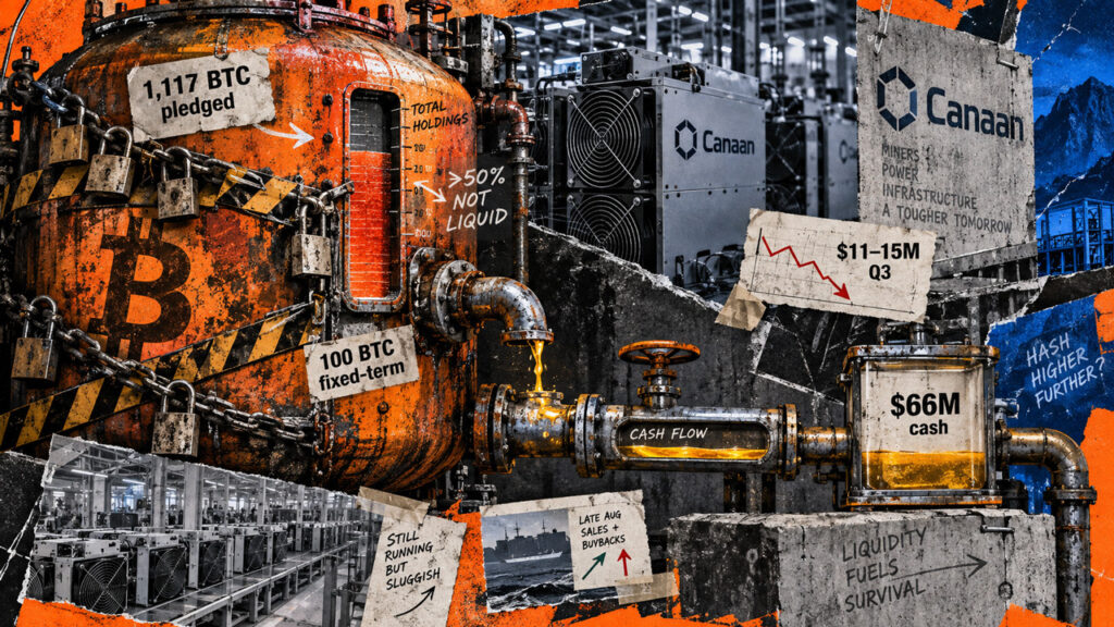 Canaan revenue misses guidance; 1,117 BTC pledged in Q2 Canaan revenue misses guidance; 1,117 BTC pledged in Q2