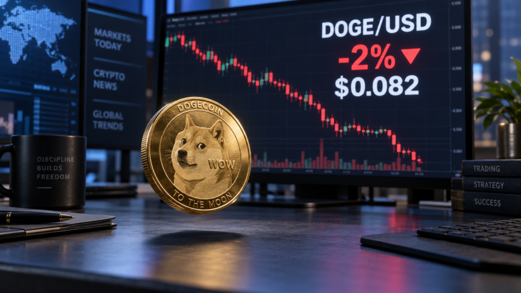 Dogecoin dips below alt=