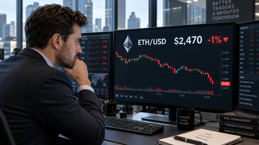 Ethereum tests the ,431 support as hot US inflation pressures crypto market