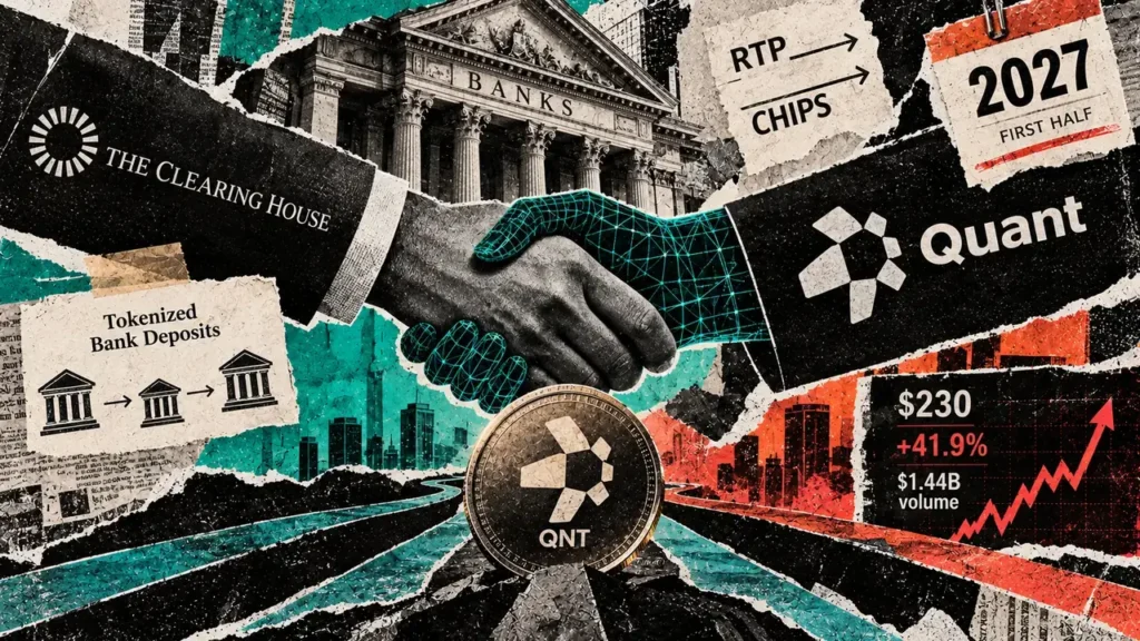 US bank group taps Quant for tokenized deposits, but QNT’s role is left in doubt