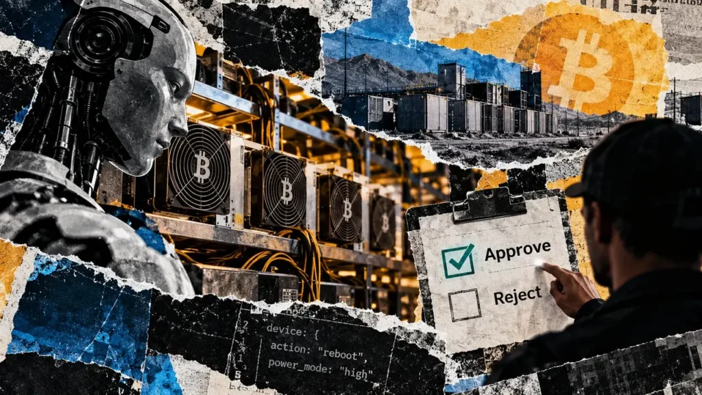 Bitcoin mining AI: Who approves equipment commands? Bitcoin mining AI: Who approves equipment commands?