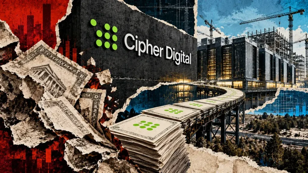 Cipher’s 0 million AI bet deepens investor scrutiny as Bitcoin miner’s stock plunges 52%