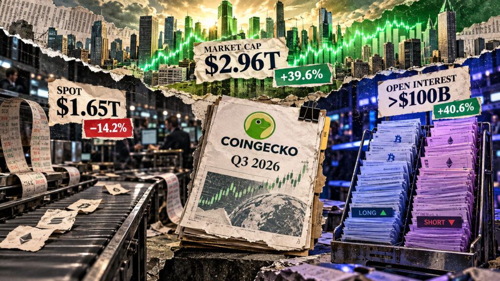 Crypto market cap leaps 0B in Q3, but spot volume drops 14% Crypto market cap leaps 0B in Q3, but spot volume drops 14%