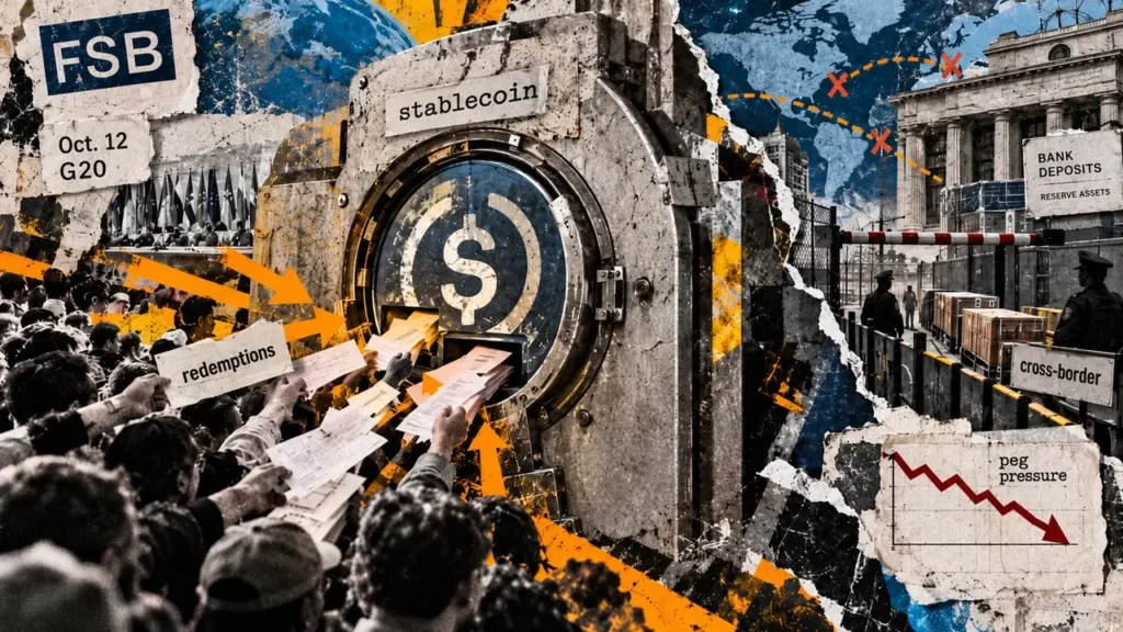 Global watchdog warns the 0 billion stablecoin market could face bank runs even with full reserves