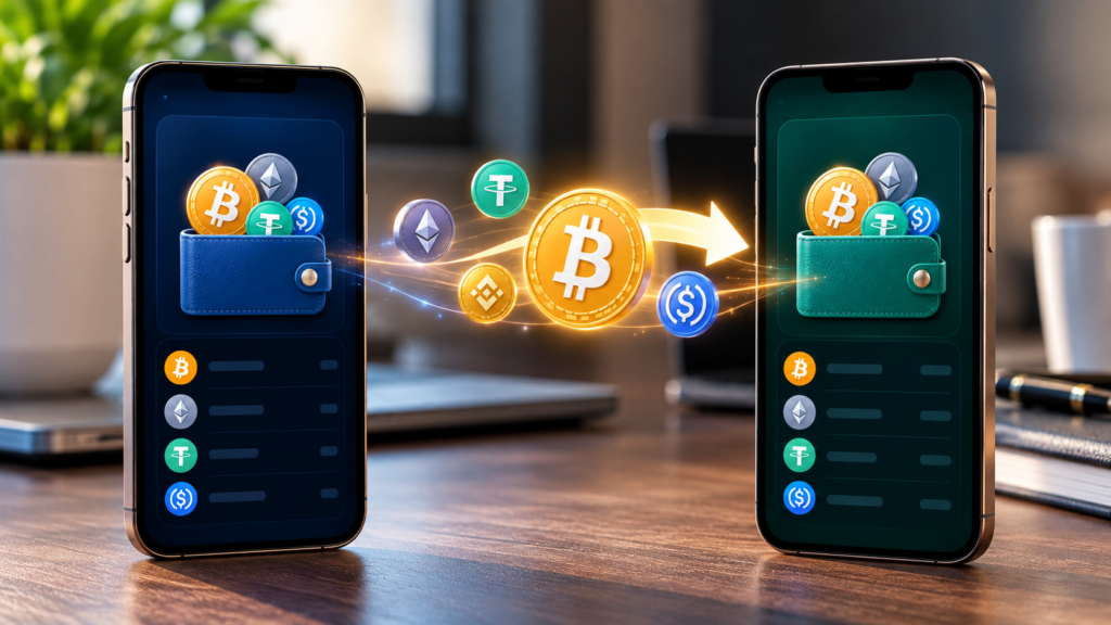 How to move crypto to a new wallet How to move crypto to a new wallet
