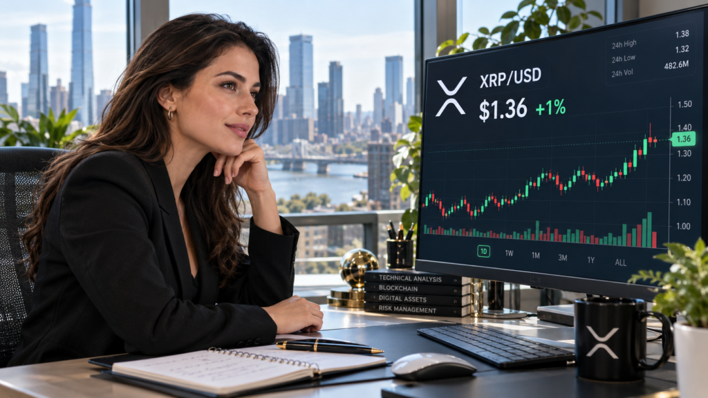 XRP rebounds from .32 as Standard Chartered adds RLUSD custody